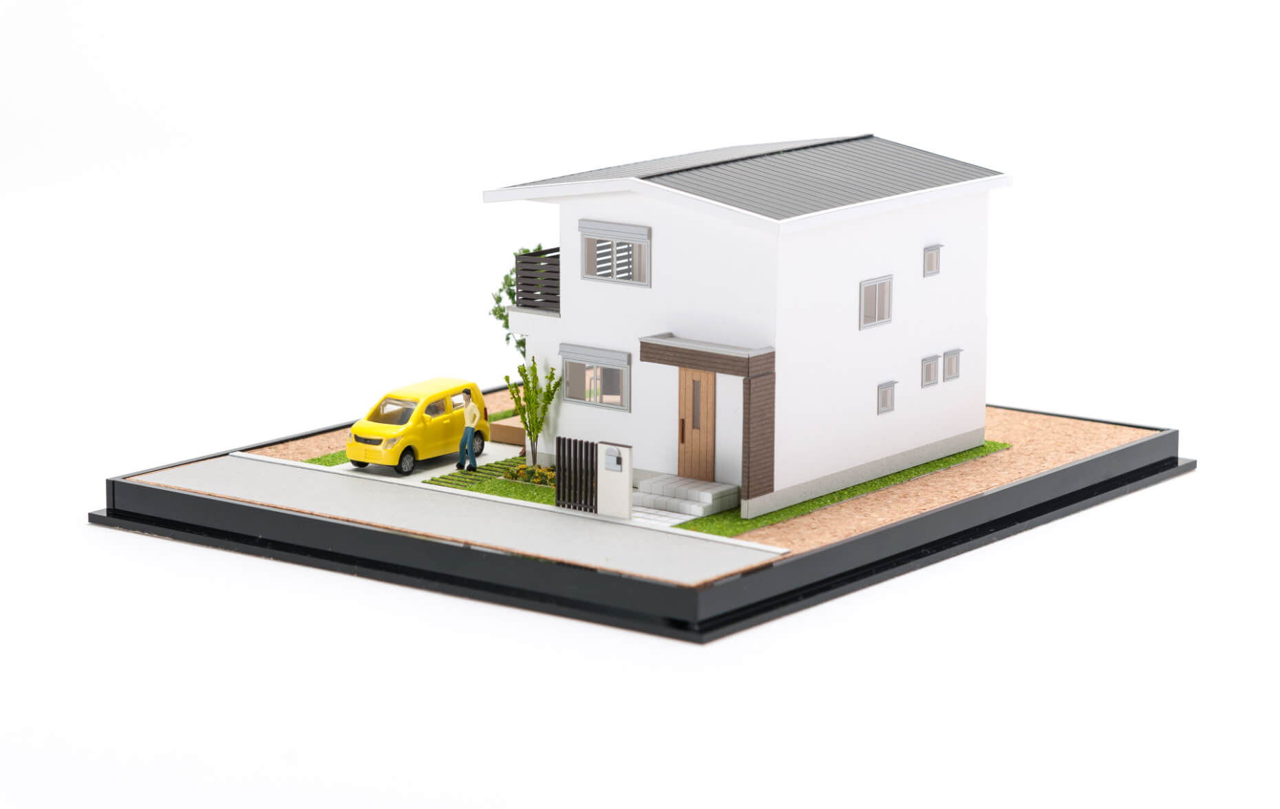建築模型 1/100 スケール ケース付き アパート - メルカリ