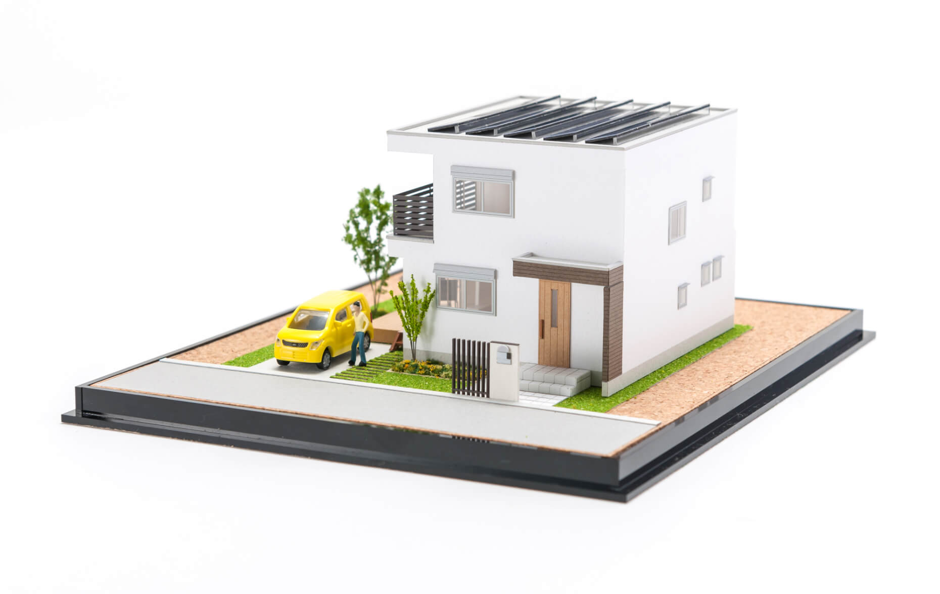 住宅模型 カラー① ソーラーパネル