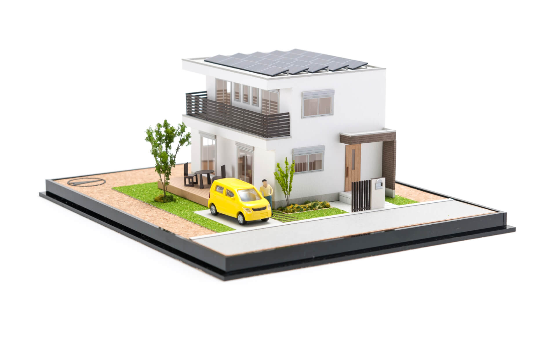 住宅模型 カラー① ソーラーパネル
