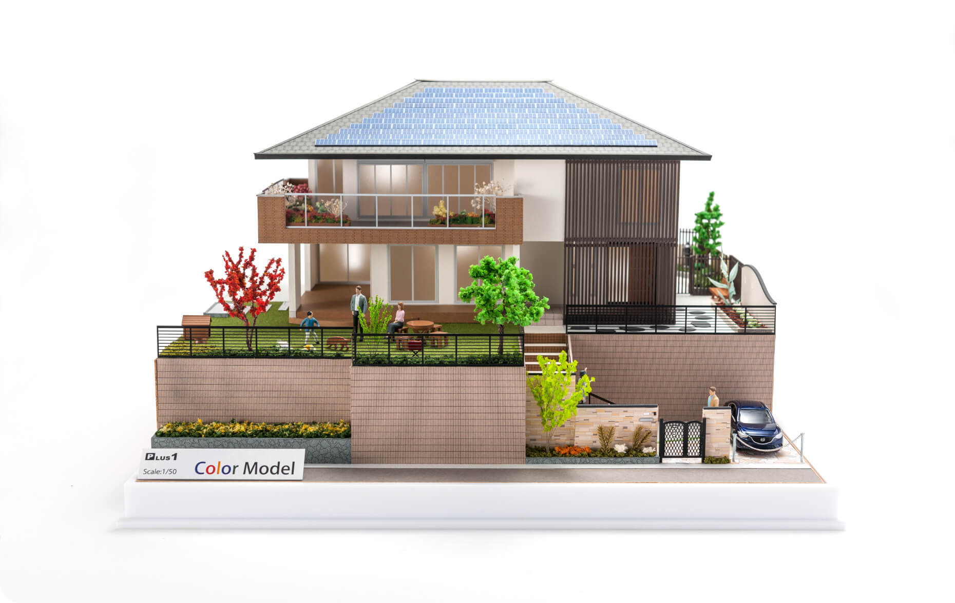 住宅模型 カラー②
