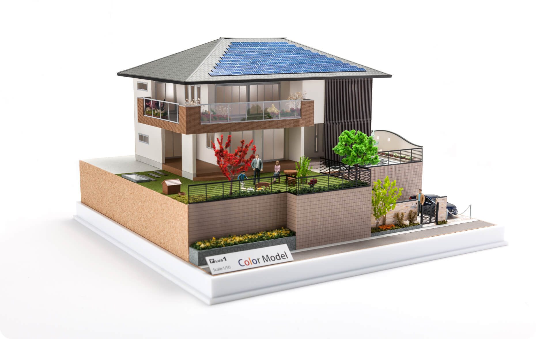 住宅模型 カラー②