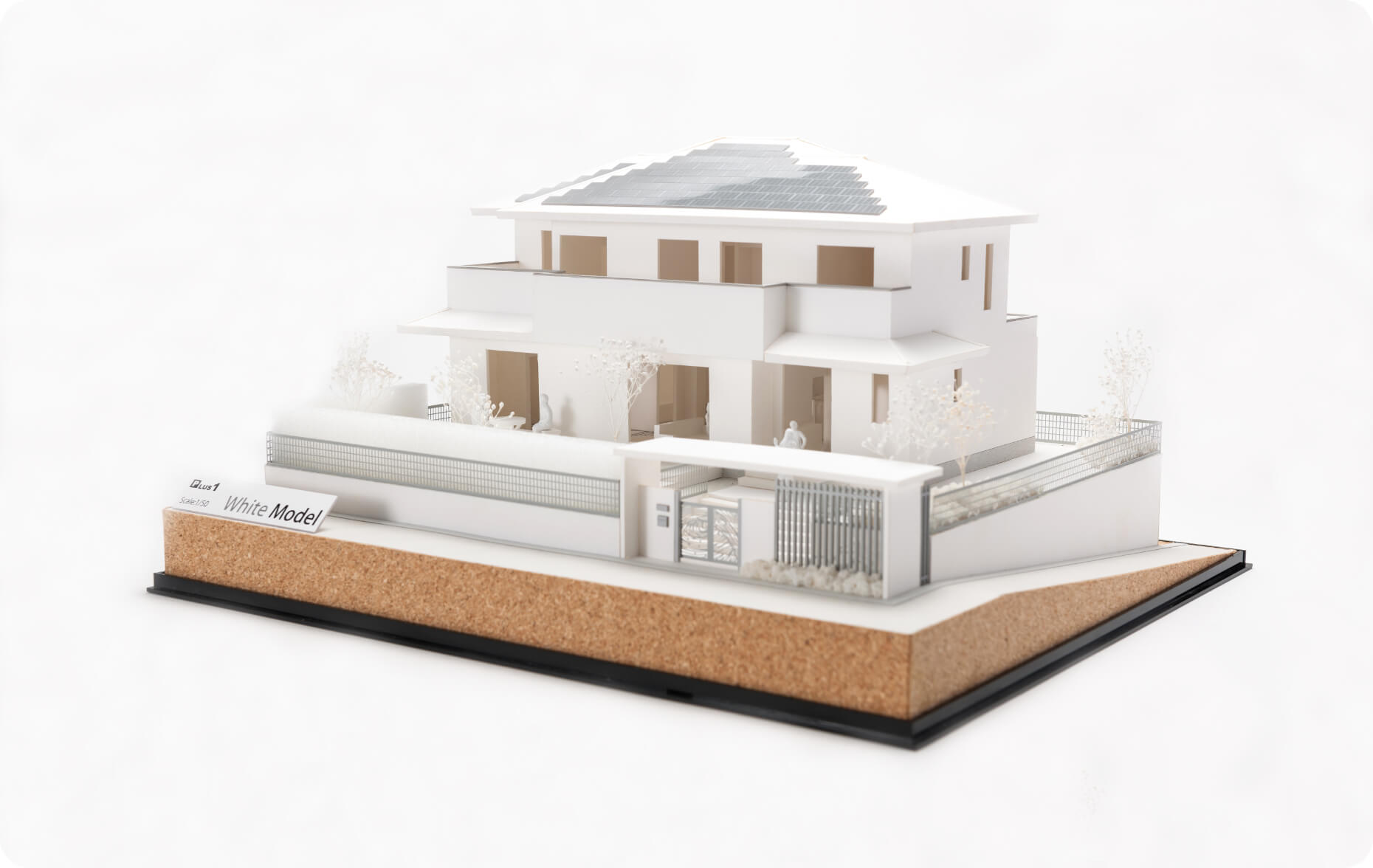 住宅模型 白(スタディ模型)②