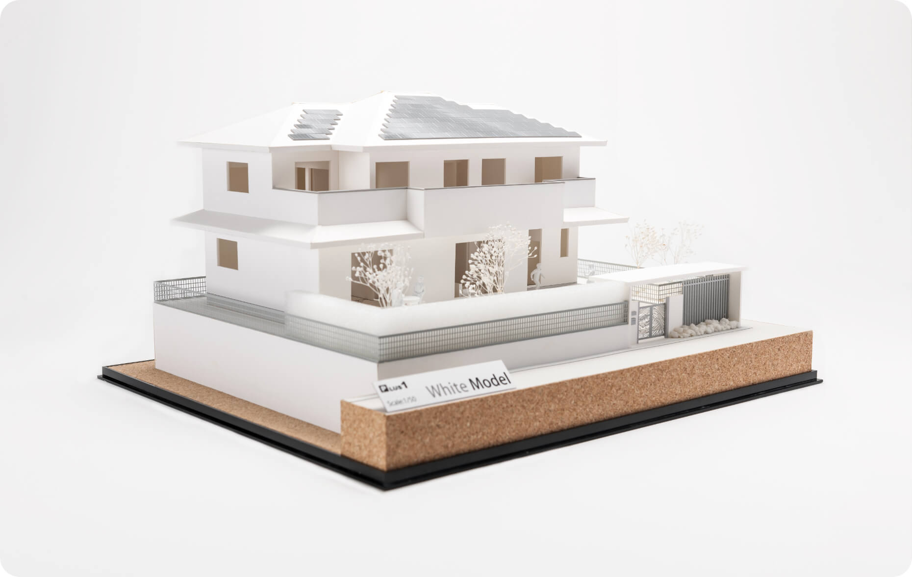 住宅模型 白(スタディ模型)②