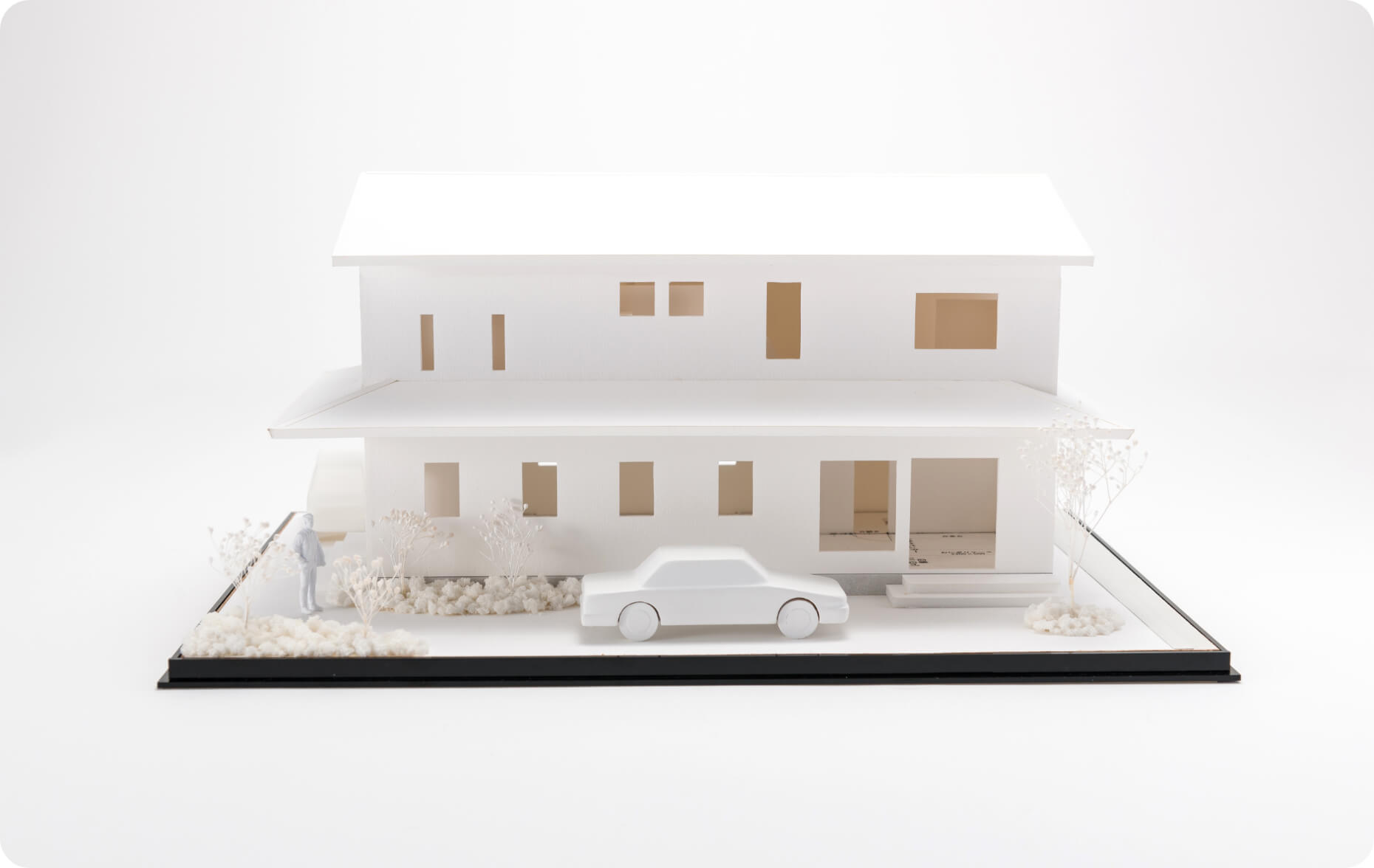 住宅模型 白(スタディ模型)➂