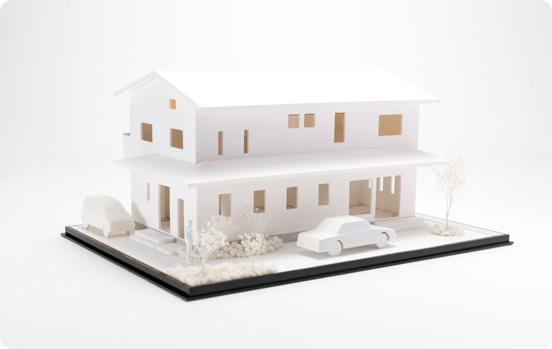 住宅模型 白(スタディ模型)➂
