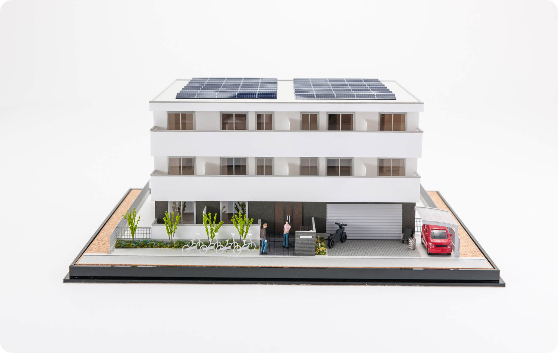 集合住宅模型 カラー②
