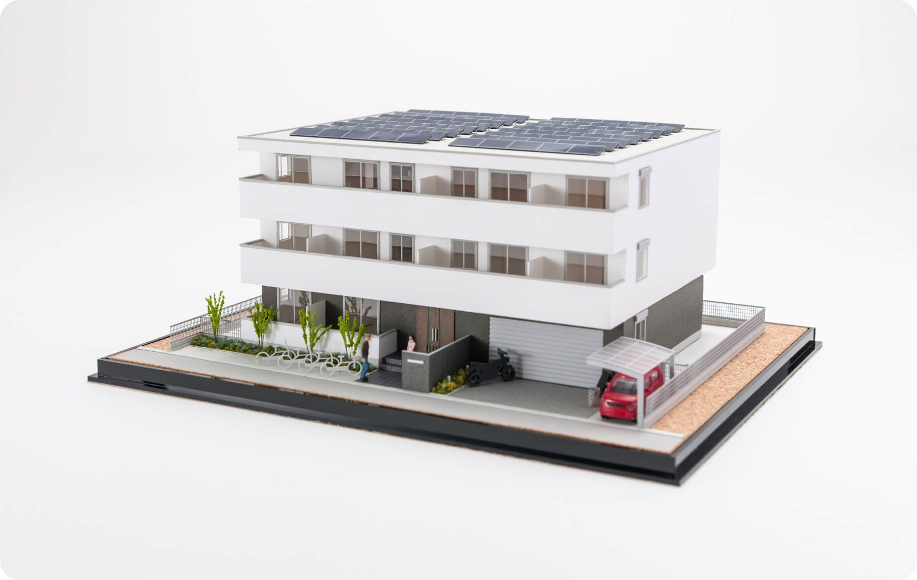 集合住宅模型 カラー②